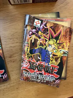 VINTAGE 1996 YU-GI-OH KAIBA STARTER DECK BOX ONLY (AS IS) INSTRUCTIONS (AS IS) - Image 5