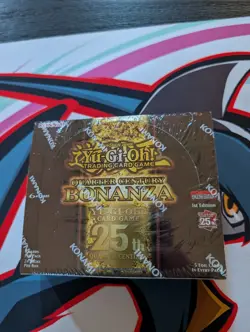 Yu-Gi-Oh Quarter Century BONANZA Sealed Booster Box. 1st Edition - Image 1