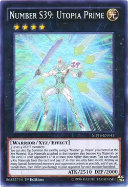2016 Mega-Tins Mega Pack #MP16-EN043 Number S39: Utopia Prime UN - Image 1