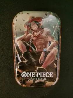 One Piece Card Game Mini-Tin Pack Set Vol.2 Portgas.D.Ace - New/Sealed - Image 1
