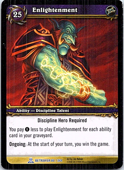 Enlightenment 80/264 World Of Warcraft Servants Of The Betrayer Light Play - Image 1