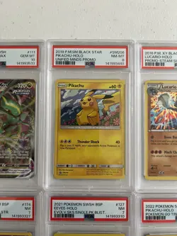 6 PSA Graded Pokemon Card Slab Lot #2 - Image 3
