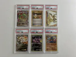 6 PSA Graded Pokemon Card Slab Lot #1 - Image 1