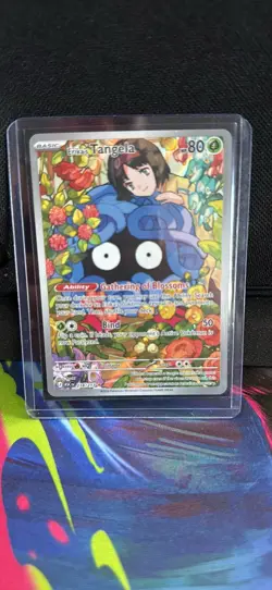 Pokemon Erika's Tangela ASC 218/217 Ability Basic Grass Card English 2026 - Image 1