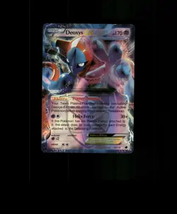 Fan-Art READ DESCRIPTION BELOW HOLO Deoxys Card Deoxys Pokemon Card p3 - Image 1
