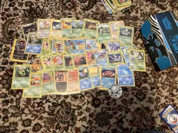 Big Pokemon Vintage Card Collection Lot Misprint Card Graded Card Cgc Old Cards - Image 3