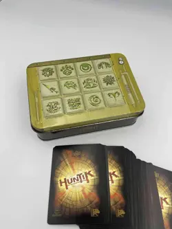 Huntik Trading Cards Game Holotome Tin 2009 by Upper Deck + cards - Image 2