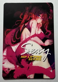 SEXY HEROINE WAIFU Busty Girl ACG PREMIUM HOLOFOIL CARD NM - Image 2