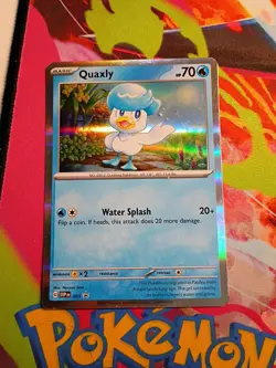 Quaxly 003 Sv: Scarlet & Violet Promo Cards Holo - Image 1