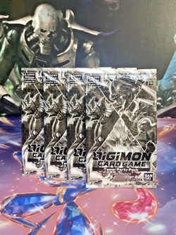 Digimon Card Game Tamer Party Pack BRAND NEW Sealed [Lot of 4] - Image 1