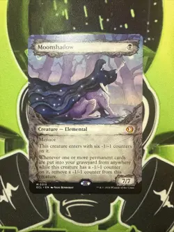 Moonshadow (Borderless Rare) M 0313 Lorwyn Eclipsed - MTG NM - Image 1