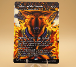Splinter of the Shadows | PZA #6 | Mythic | Borderless Regular | MTG | 2026 - Image 1