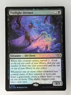 MTG Twilight Diviner Lorwyn Eclipsed (ECL) R 122 NM Magic - Image 1