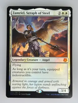 MTG Zamriel, Seraph of Steel Magic Game Night: Free-For-All (GN3) M 1 NM Magic - Image 1