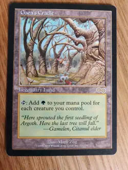 Gaea's Cradle Urza's Saga Magic The Gathering 1998 Reserved List - Image 3