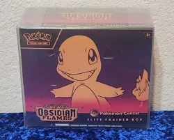 Pokemon Center ~ Obsidian Flames ~ Elite Trainer Box ETB + Sleeve (Small Tears) - Image 1