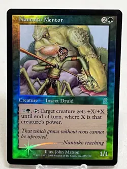 Nantuko Mentor - Odyssey Foil ~LP~ Magic The Gathering MTG - Image 1