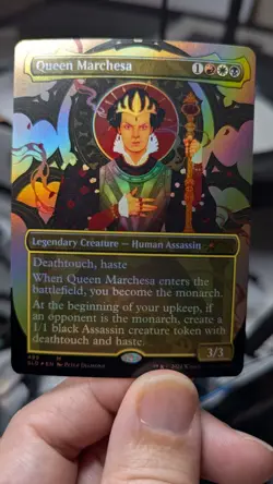 1x Queen Marchesa Borderless FOIL NM - Magic MTG SLD x1 - Image 1