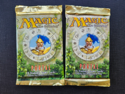 Lot of two (2) Portal Booster Packs Factory Sealed Magic MTG English - Image 1