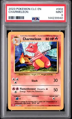 PSA MINT 9 - POKEMON CLC-TRADING CARD GAME CLASSIC CHARMELEON - Image 1