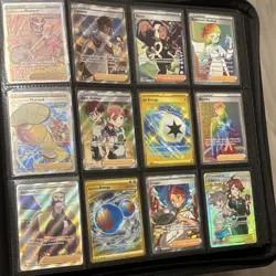 Pokemon TCG Holo Foil Full Art Card Lot in Binder - English Standard Size - Image 4