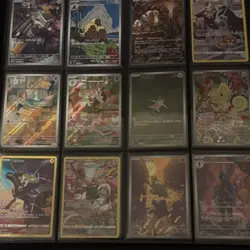 Pokemon TCG Holo Foil Full Art Card Lot in Binder - English Standard Size - Image 5