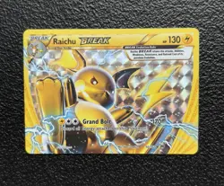 Pokemon TCG - Raichu BREAK 50/162 - Ultra Rare Holo - BREAKthrough *NM/LP - Image 1