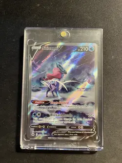 Pokemon Suicune V GG38/GG70 Crown Zenith Galarian Gallery Ultra Rare Holo 210 HP - Image 1