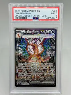Pokemon Obsidian Flames Charizard ex Special Illustration Rare PSA 9 #223 - Image 1