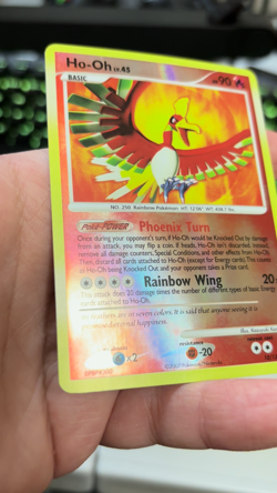 Ho-Oh - 10/132 - Pokemon Secret Wonders Reverse Holo Rare NM - Image 2