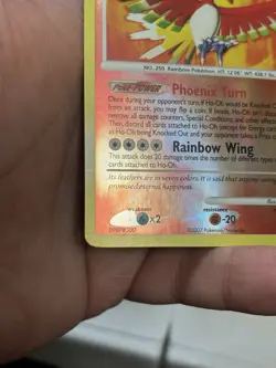 Ho-Oh - 10/132 - Pokemon Secret Wonders Reverse Holo Rare NM - Image 3