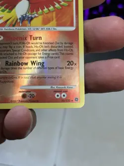 Ho-Oh - 10/132 - Pokemon Secret Wonders Reverse Holo Rare NM - Image 4