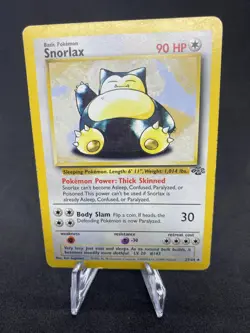 Snorlax Pokemon TCG Jungle 27/64 MP - Image 1