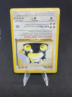 Snorlax Pokemon TCG Jungle 27/64 MP - Image 3