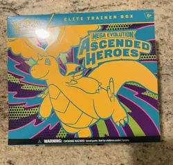 Pokemon TCG Ascended Hero’s ETB New Factory Sealed - Image 1