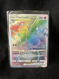Charizard VSTAR (Secret) 174/172 Brilliant Stars Holo Rare Pokemon Card - Image 1