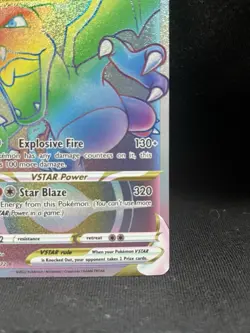 Charizard VSTAR (Secret) 174/172 Brilliant Stars Holo Rare Pokemon Card - Image 5