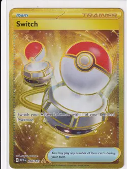 Switch 206/165 - 151 - Hyper Rare Pokemon Holo NM - Image 1
