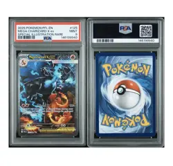 2025 Pokemon PFL EN Mega Charizard x Ex Special Illustration Rare PSA 9 - Image 3