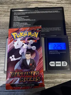 Pokemon Destined Rivals 22.51G HEAVY PACK Brand New And Sealed Booster Pack - Image 1