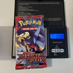 Pokemon Destined Rivals Heavy Booster Pack 22.8 grams - Image 1