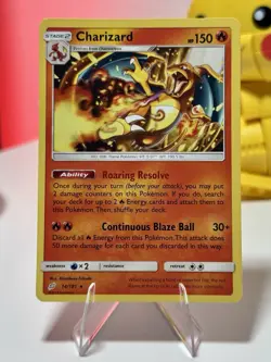 Pokemon Charizard Sm-Team Up Rare 14/181 - Image 1