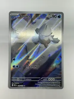 Pokemon Snover 140/132 Me01: Mega Evolution Holo Illustration Rare 90 HP - Image 1