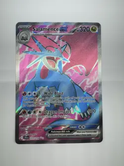 Pokemon Salamence EX 177/159 Sv09: Journey Together Ultra Rare Holo - Image 1