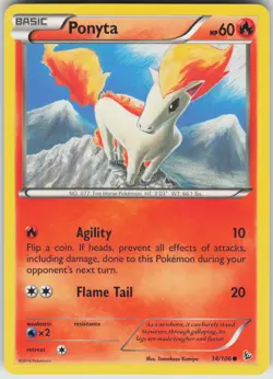 Ponyta Common Generations 14/83 Pokemon - Image 1