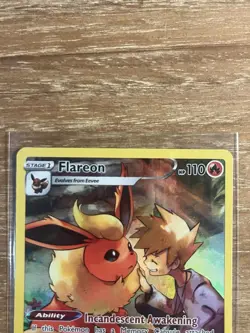 Pokemon TCG Flareon TG01/TG30 Trainer Brilliant Stars Trainer Gallery Near Mint - Image 3