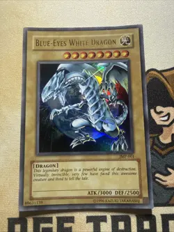 Blue-Eyes White Dragon - JMP-001 - Ultra Rare - Promo - Yugioh VLP - Image 2