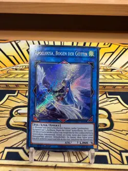 Yugioh Apollousa, Bogen der Gottin RA02-DE040 Secret Rare - Image 1