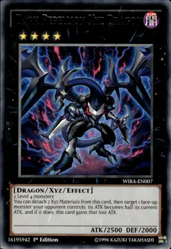Dark Rebellion Xyz Dragon - Rare 1st Edition WIRA-EN007 - NM - YuGiOh - Image 1