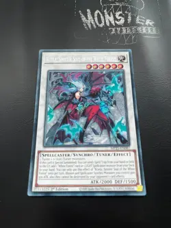YUGIOH RCIELA, SINISTER SOUL OF THE WHITE FOREST SECRET RARE MP25-EN087 1ST ED - Image 1